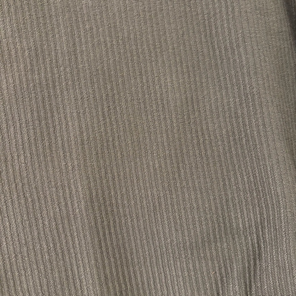 NWOT Aerie Olive Green Ribbed Sweatshirt - Picture 2 of 4